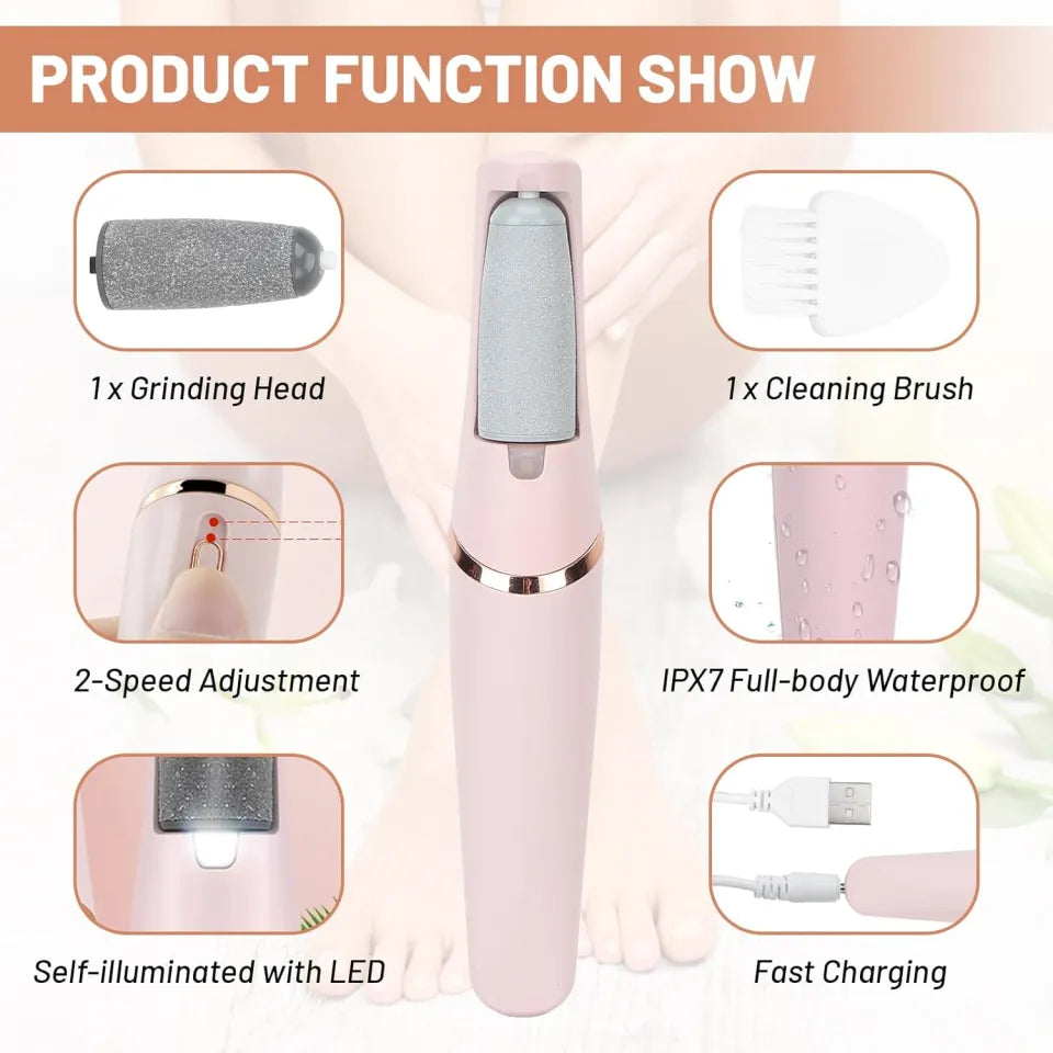 Rechargeable Heel Care Expert – Electric Foot Dead Skin Remover